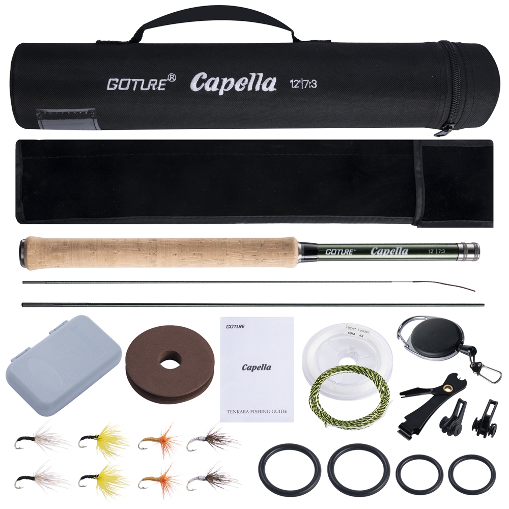 Goture Tenkara Sinek Olta Comb - Fishing Rod Carbon Fiber incelemesi ve fiyatı