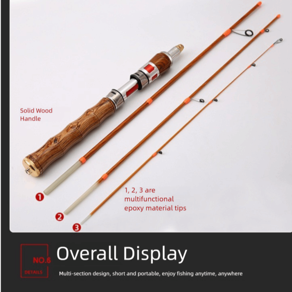 4 Bölümlü Döner Olta UL Güçlü  - Fishing Rod Carbon Fiber incelemesi ve fiyatı